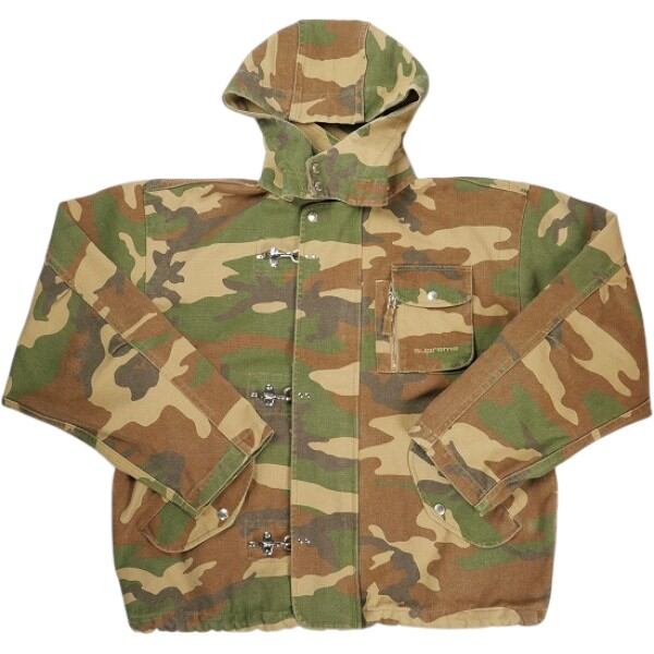 Size【L】 SUPREME シュプリーム 23SS Canvas Clip Jacket Tan Camo