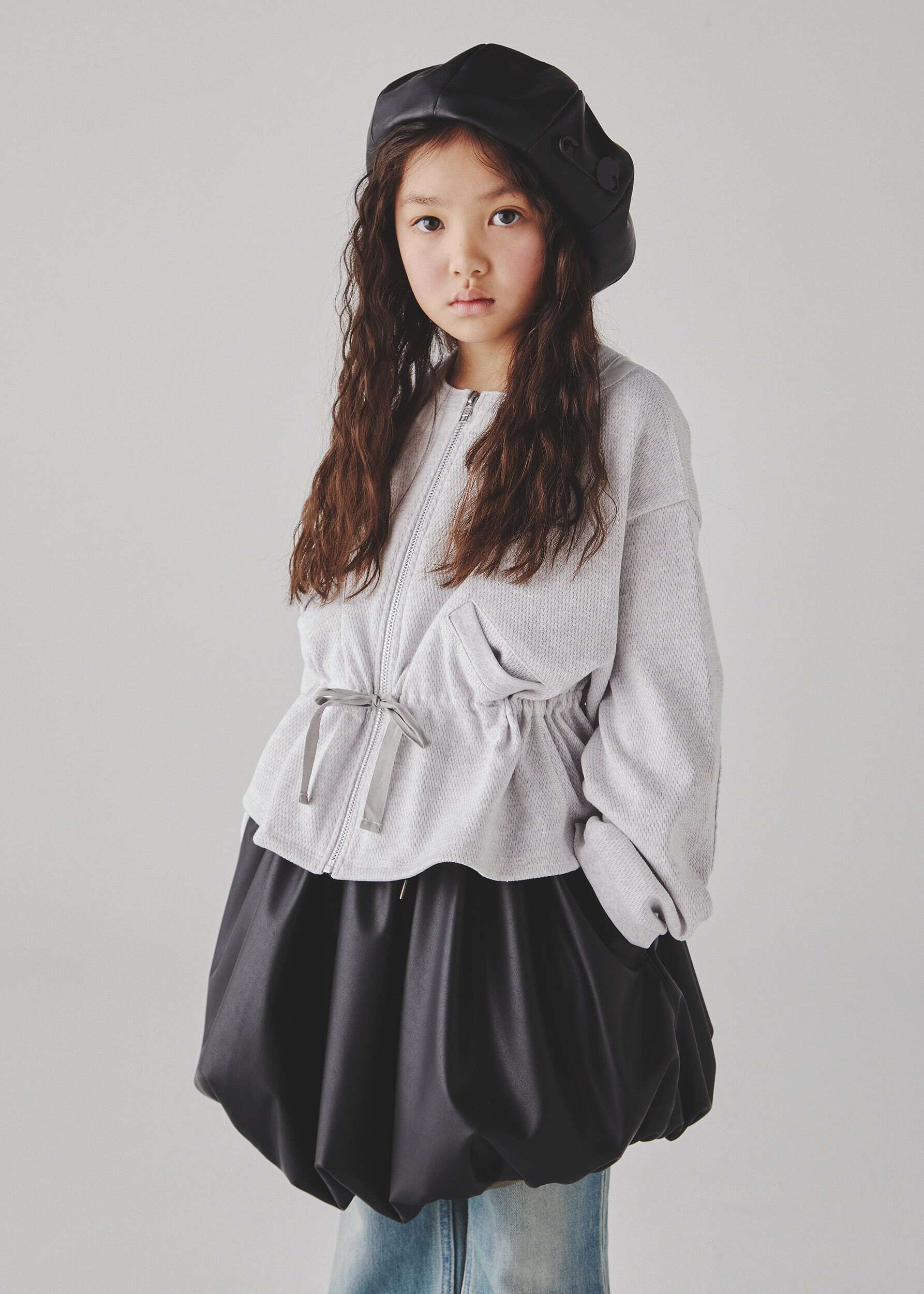 〈 GRIS 25AW 〉 ”Thermal cardigan" "カーディガン" / size L-XL / WHITE