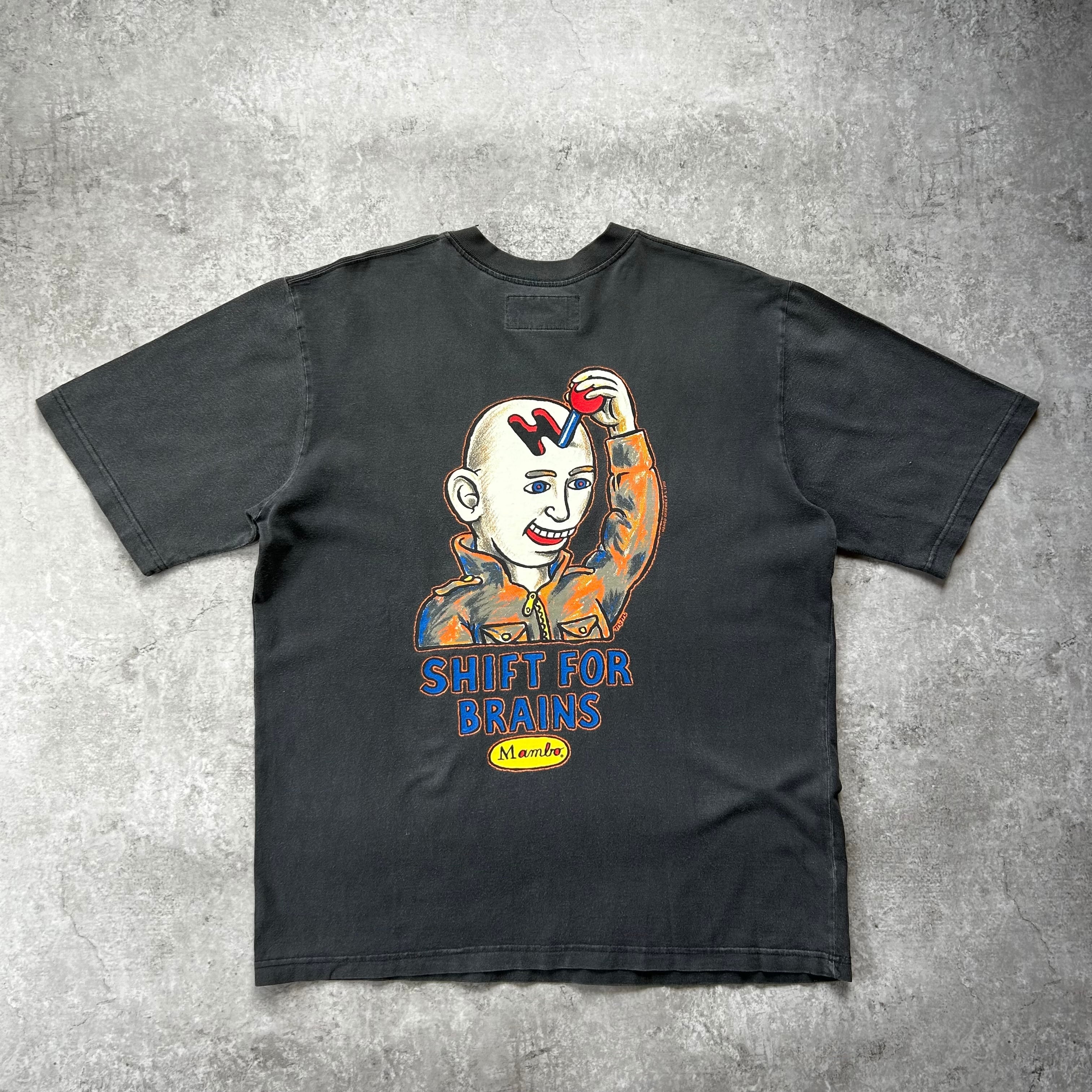 90s mambo tシャツ オーストラリア製 ブラック M サーフスケート