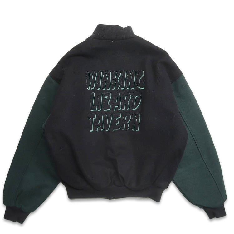 その他ブランド / SUMAC/スタジャン/L/ウール/BLK 古着 未使用 SUMAC ウール 切り替え スタジャン ブラック グリーン