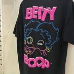 Betty Boop グラフィックTee ブラック　ネオン　バックプリント