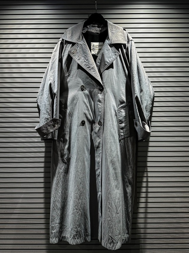 【X VINTAGE】"LONDON FOG" "完品" "玉虫" Vintage Trench Long Coat