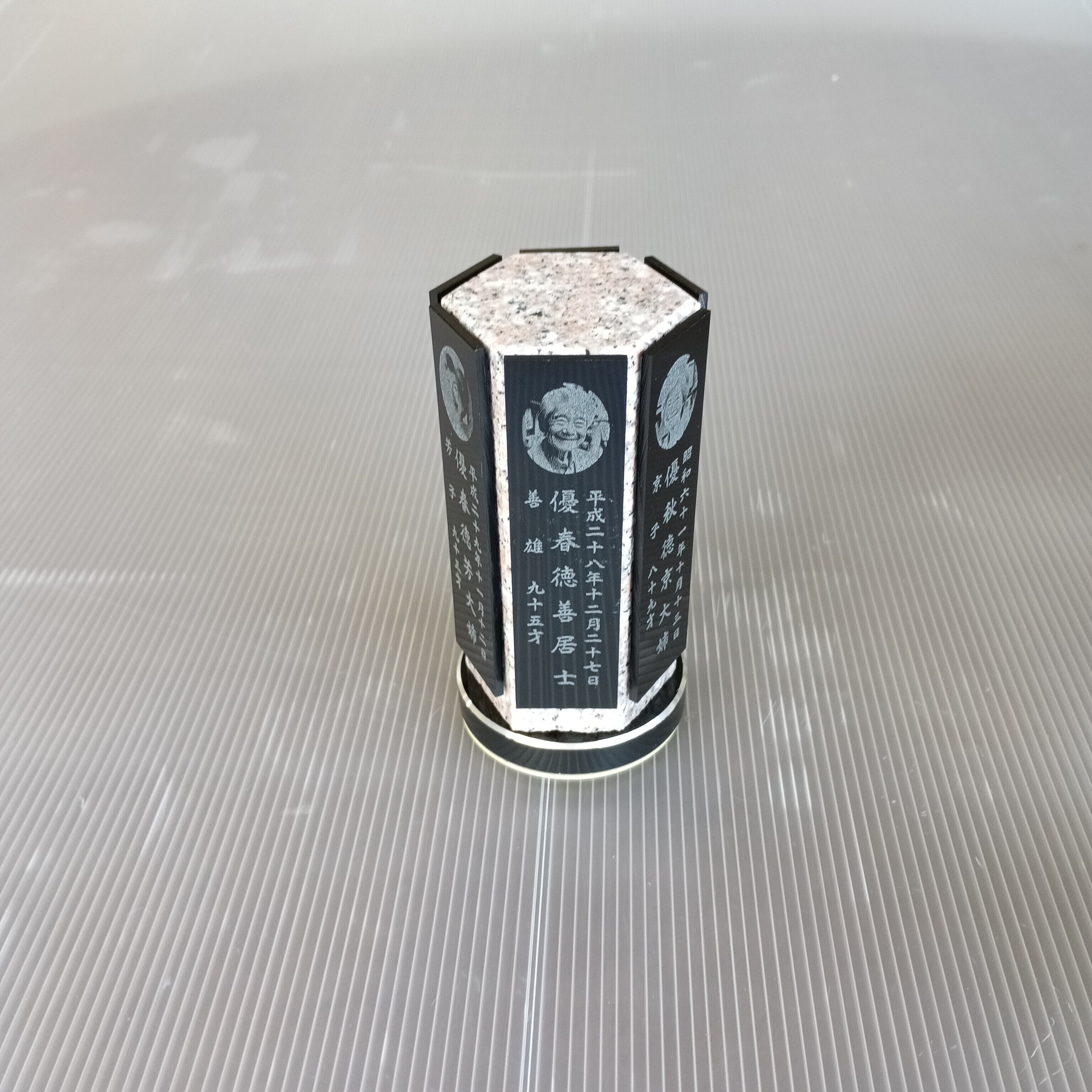 回転位牌　６人用悠想天回　6R60A桜　６名様分