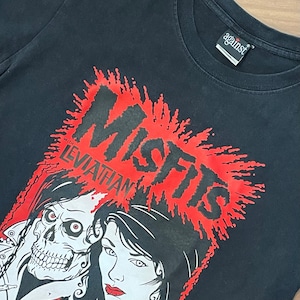 【against】バンドTシャツ Misfits ミスフィッツ バンt ロックTシャツ US古着 Mサイズ アメリカ古着