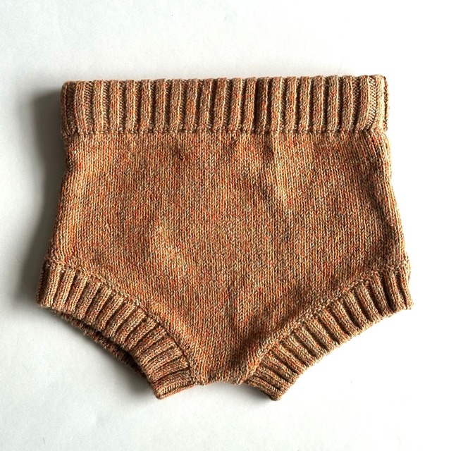 Grown Fleck Yarn Knitted Bloomers【80cm】