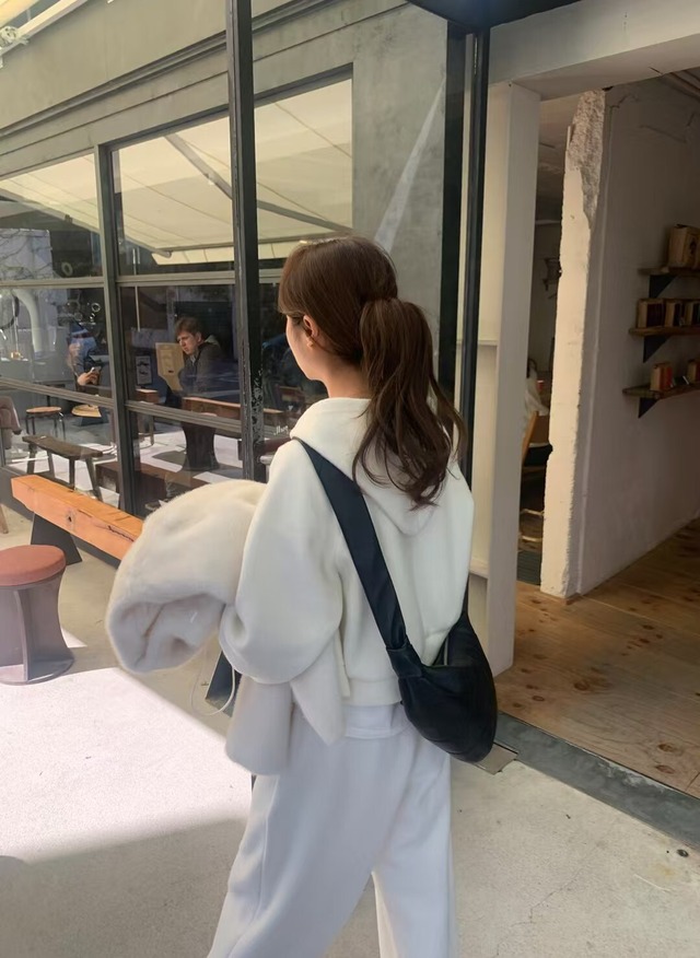 (予約) LITER / Pony wool sweat pants 2color