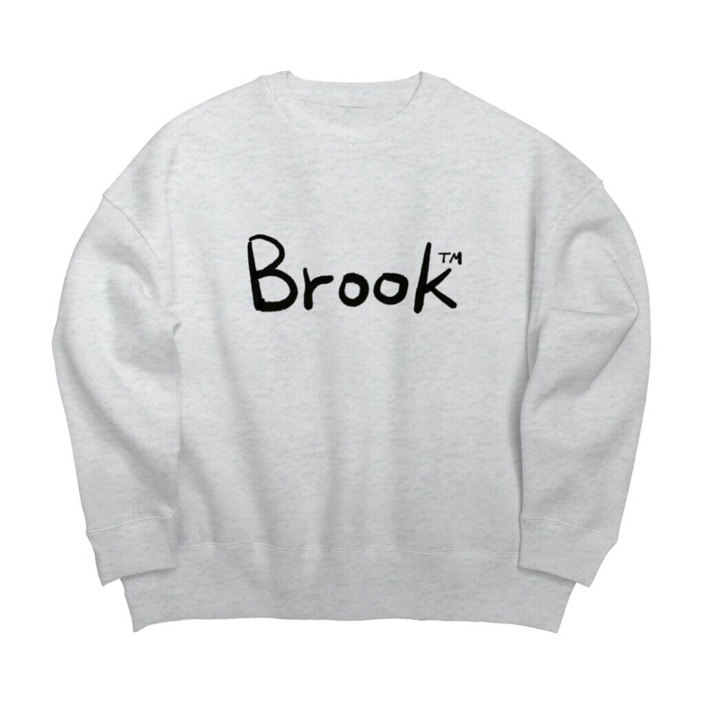 Ash)2023aw Brook HandLogo Sweat | Brook