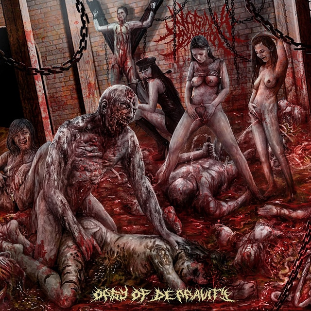 VAGINAL ADDICTION『Orgy of Depravity』CD