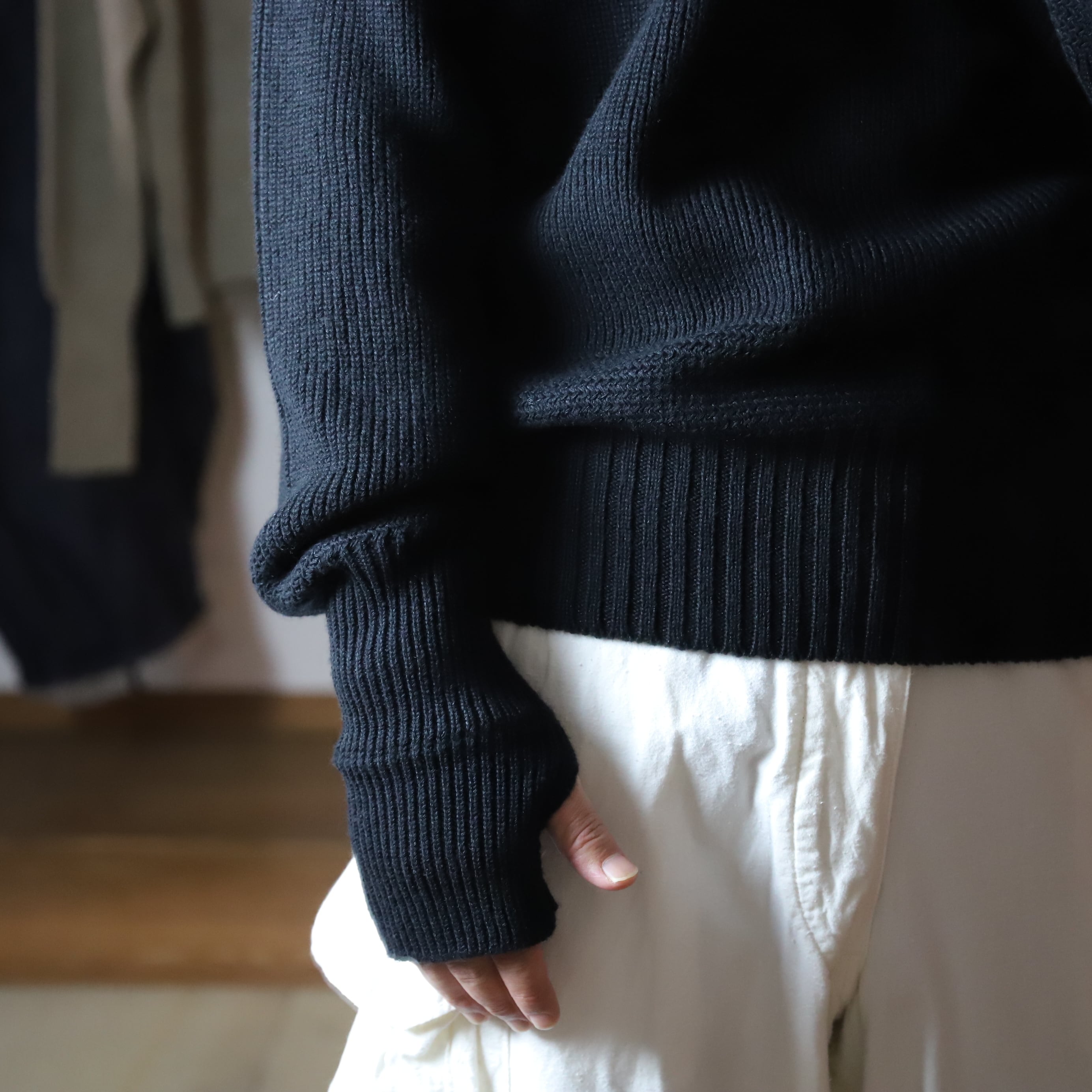 MAATEE&SONS / LAMB和紙 ARMY SWEATER | TIBETAN MARKET