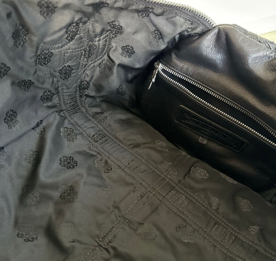 CHROME HEARTS クロムハーツ ダッフルバッグ ジムバッグ セメタリー