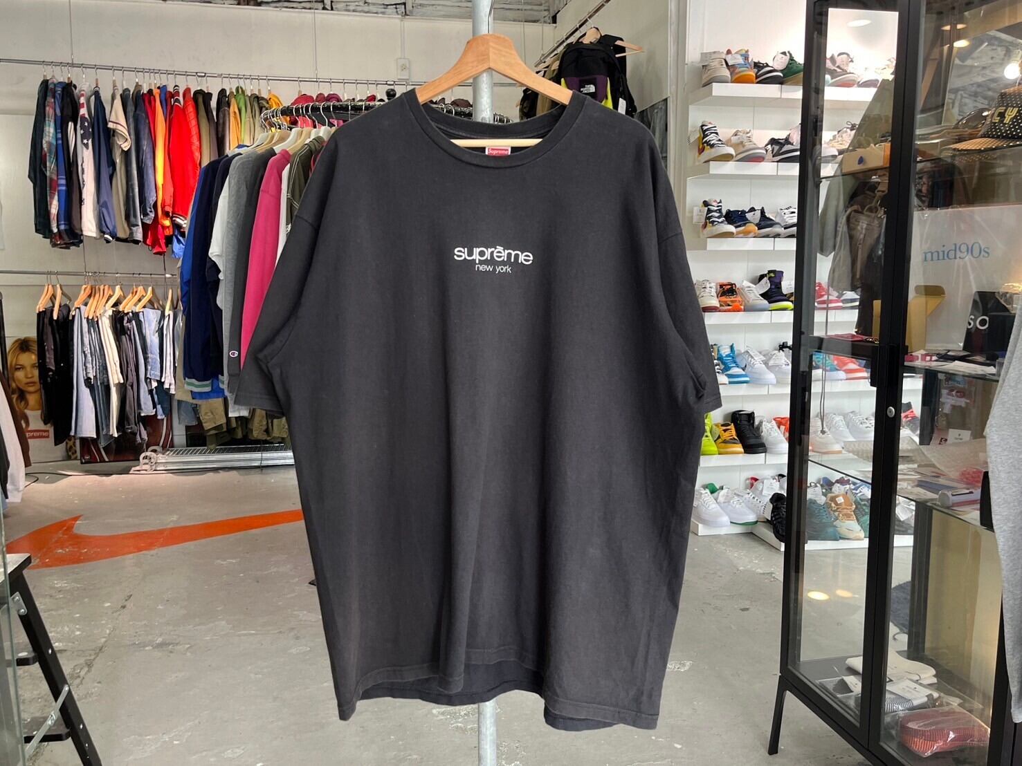 Supreme CLASSIC LOGO TEE BLACK XXL 62149 | BRAND BUYERS OSAKA