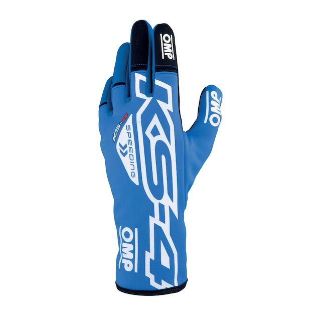 KB0-2750-A01#043 KS-4 GLOVES Blue/white MY2023