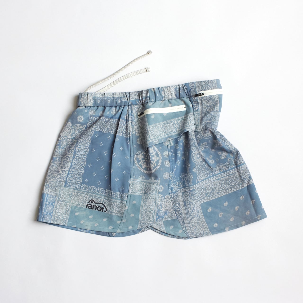 ranor（ラナー）BANDANA SKIRT -SAND BLUE レディースランニング