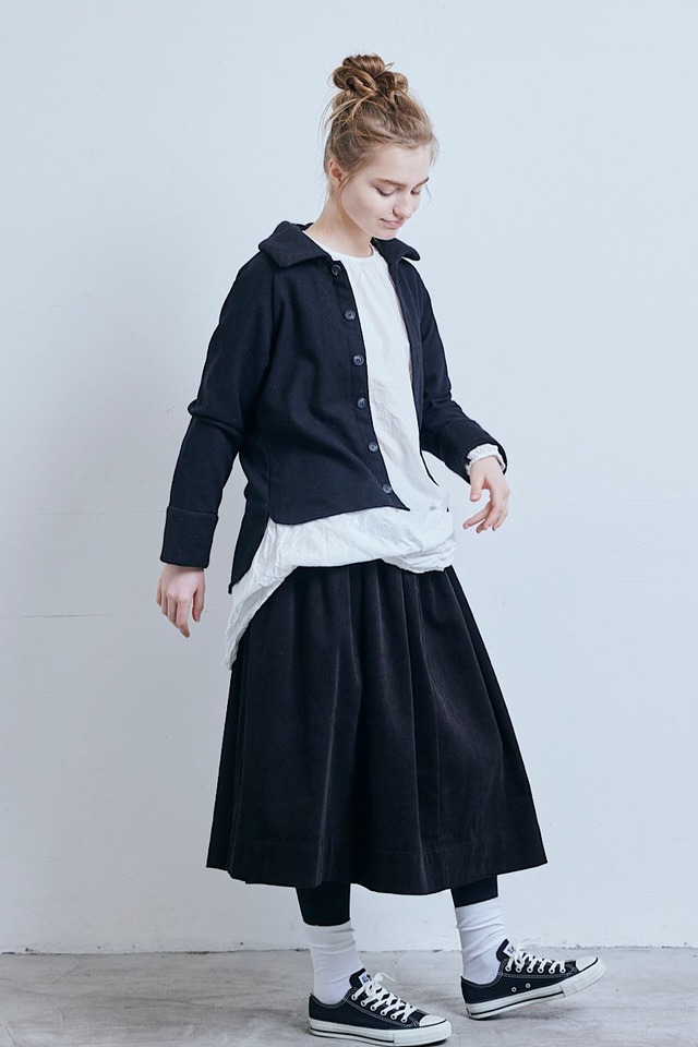 g_531 COLLAR &CUFF BOA RAGLAN SHIRT