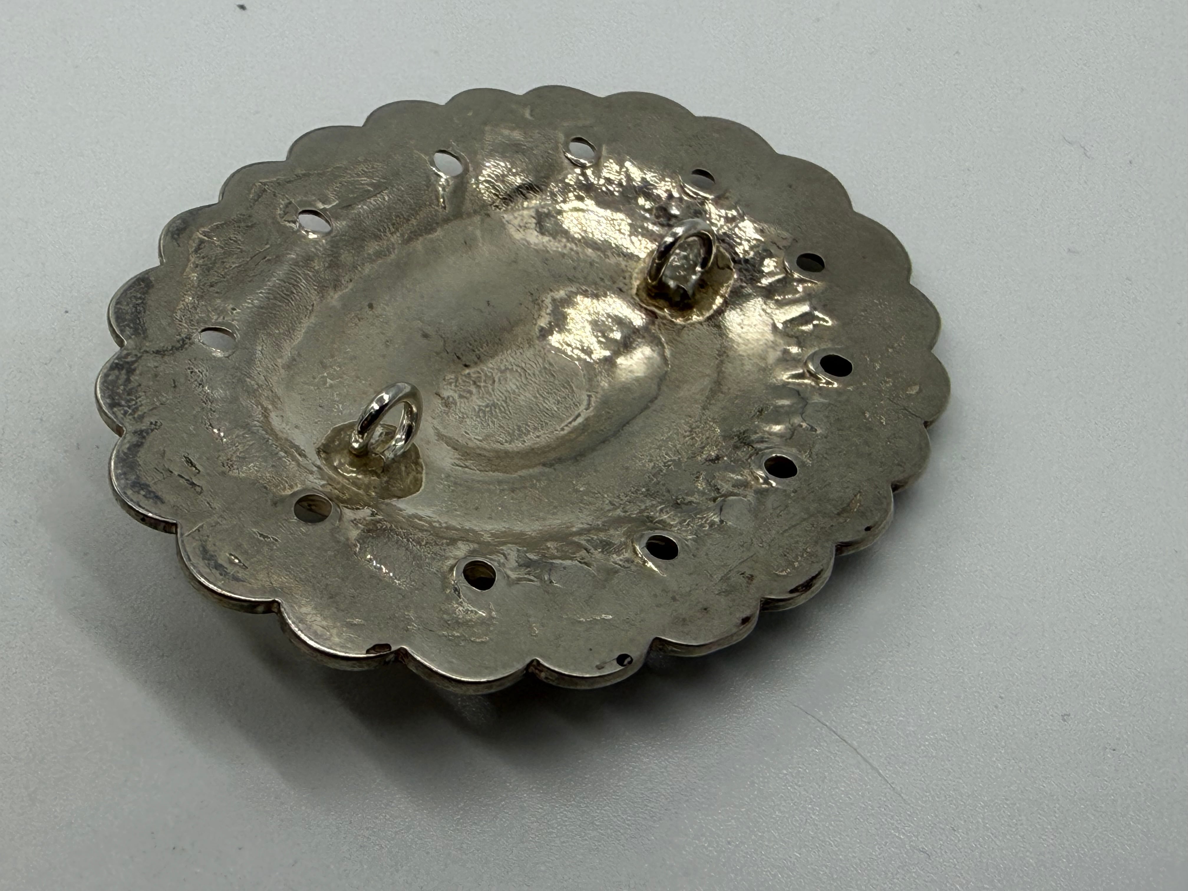 ゴローズ  良品  金メタル付フラワーコンチョ② 美品 楕円形金メタル付特大フラワーコンチョ19.72g | ゴローズ 通販