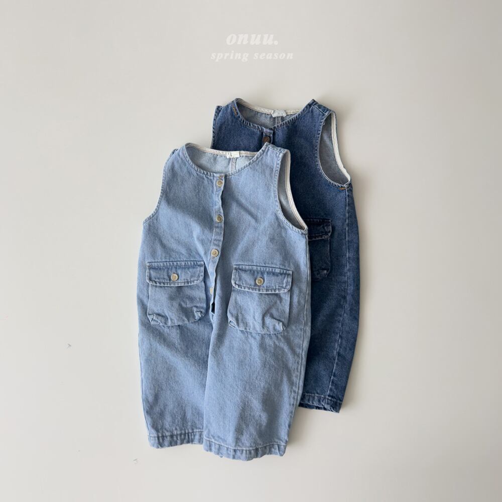 A denim overalls【ou】※予約商品