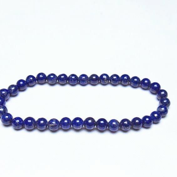 ラピスラズリ ブレスレット 5mm 一点物 メール便可 [M便 1/10] 111-48304