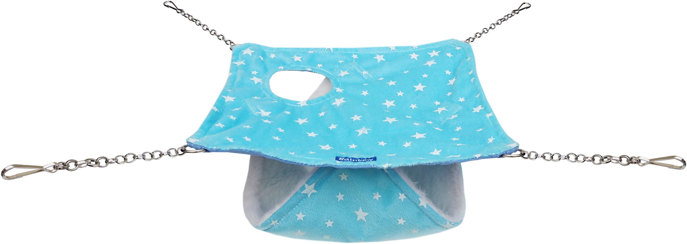 【小動物用品】スターツインハンモック　ピンク/ブルー