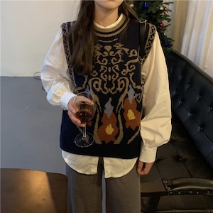 【MumuIns 】 新作クラシカルベスト、人気上昇中　A0489