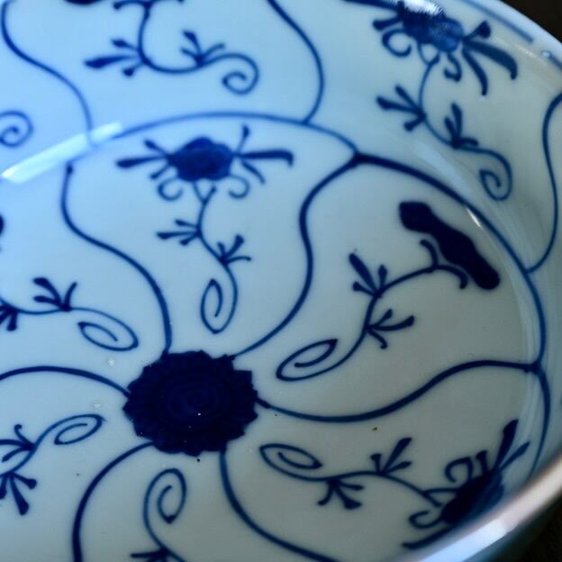 51204】 伊万里染付 深鉢 江戸(1個)/ Imari Sometsuke Bowl / Edo