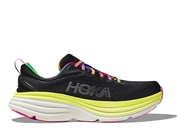 ホカオネオネボンダイ8HOKEONEBONDI 8 24センチ HOKA ONE ONE ホカ オネオネ M BONDI 8 1123202 メンズ Black/Citrus