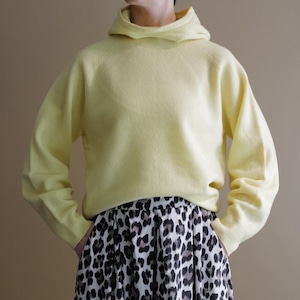 フードタートルニット(レモン)