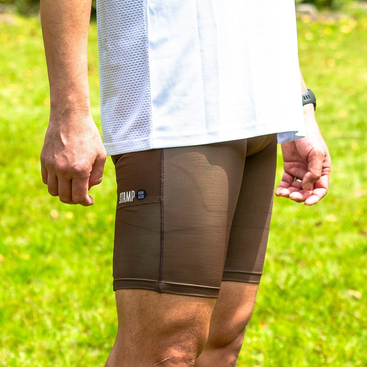 ‼️SALE‼️スタンプ ランアンドコー 1/2カーゴタイツ メンズ Mサイズ STAMP RUN&CO（スタンプ ランアンドコー）STAMP MENS 1/2 CARGO TIGHTS
