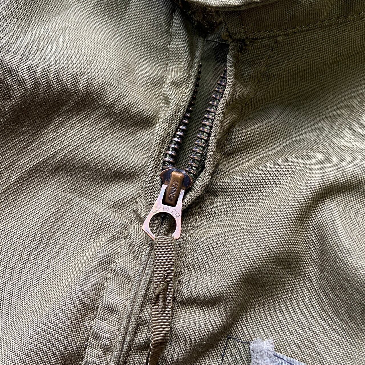 70年代 U.S.ARMY 米軍実品 ミリタリー ヘリクルージャケット メンズL