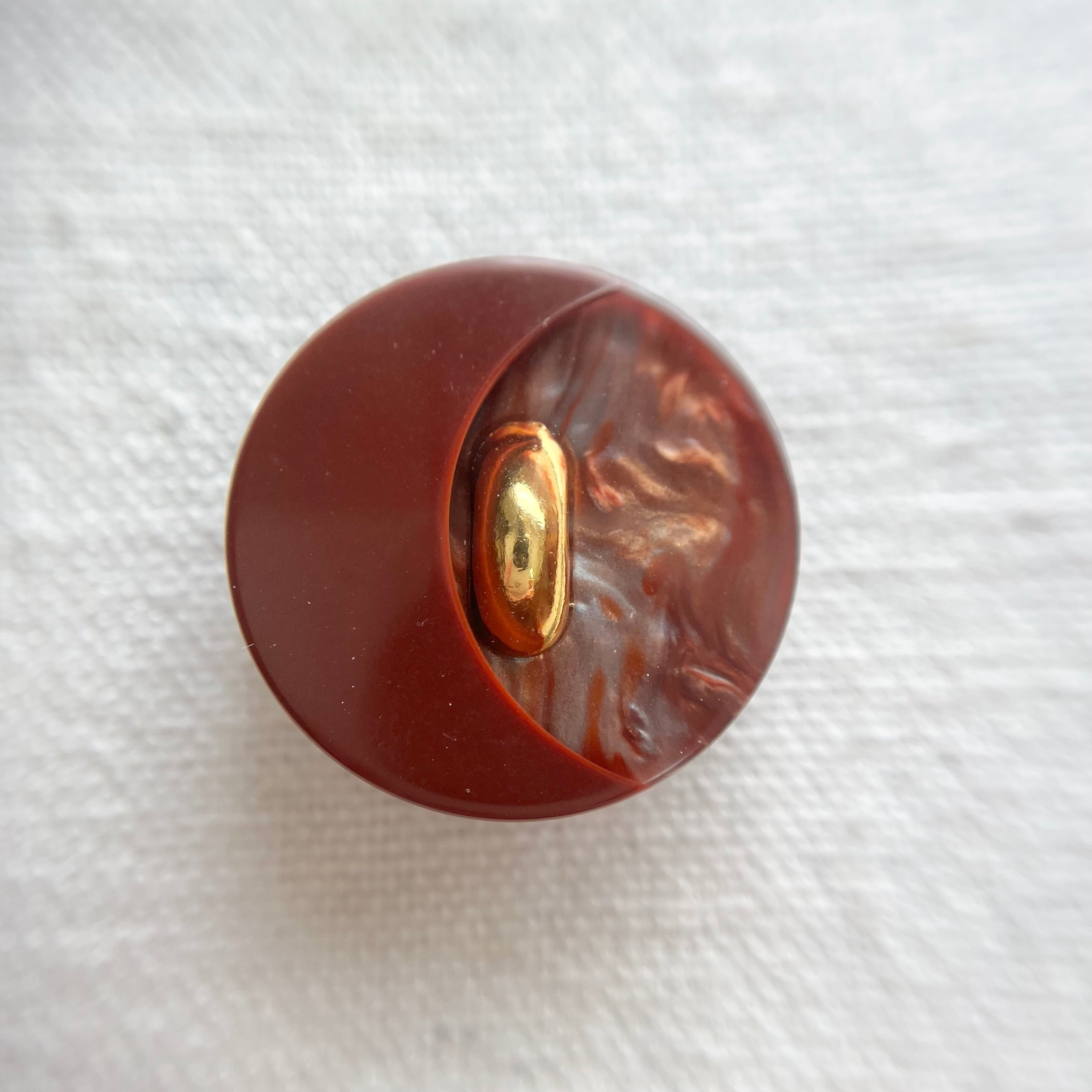 ハーフムーンボルドー×ミックスマーブル 24㎜