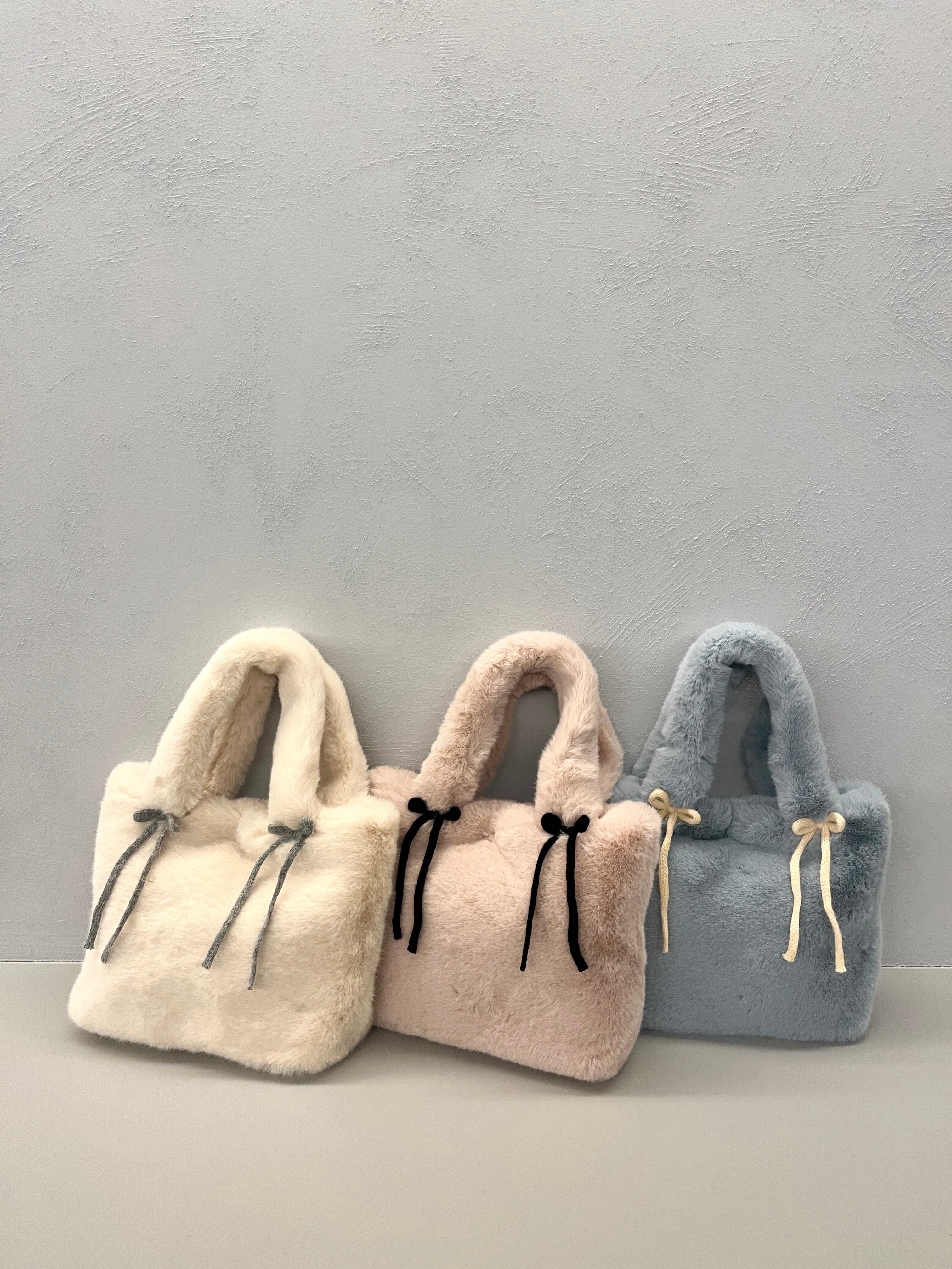 リボンファーバッグ | MYRTILLE