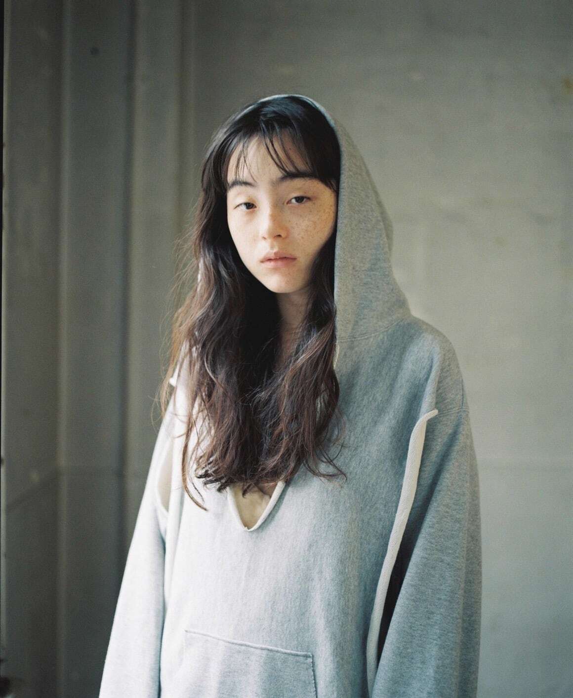 美品papier broken parker/ navy