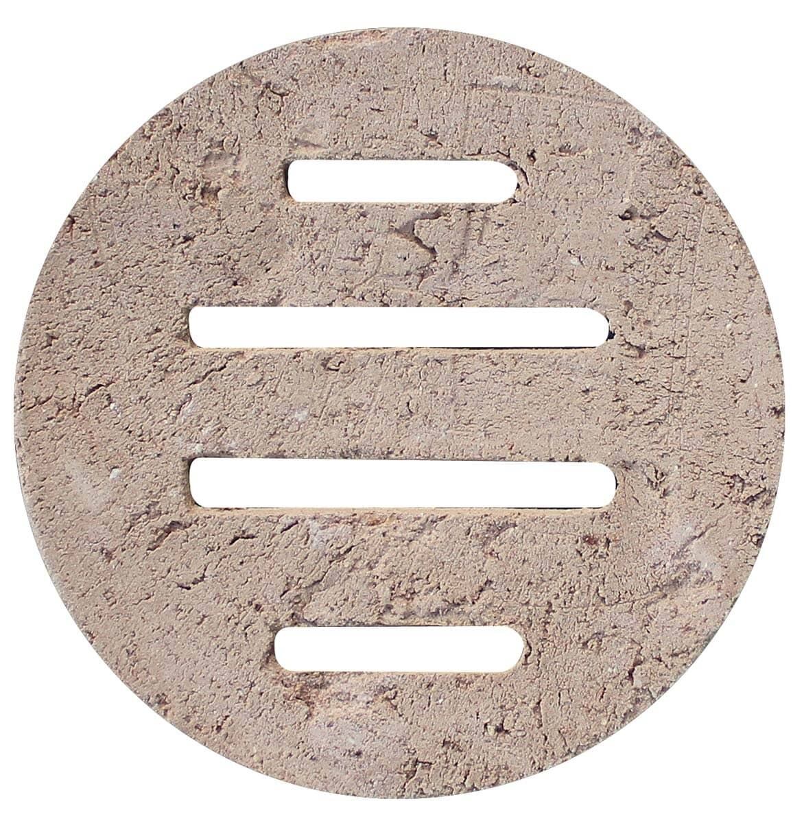 焼き網つき 本格珪藻土 丸型七輪 OF7RO 9号 丸27cm 丸アミ付属