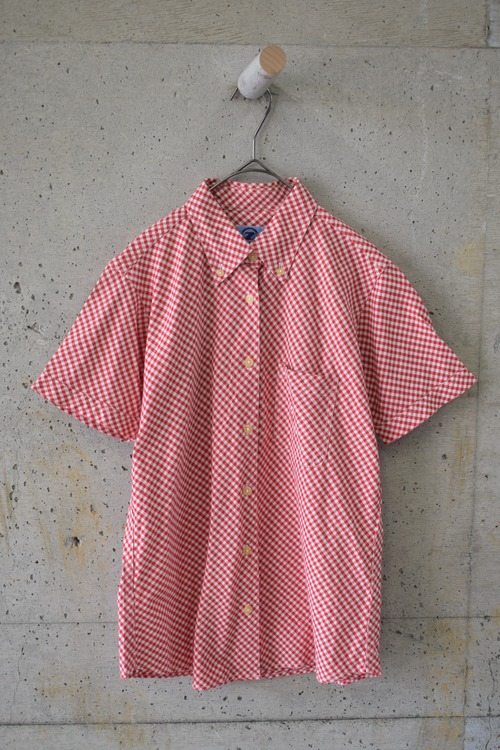 Gingham check shirt