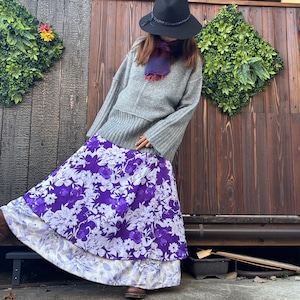 シルク巻きスカート1202