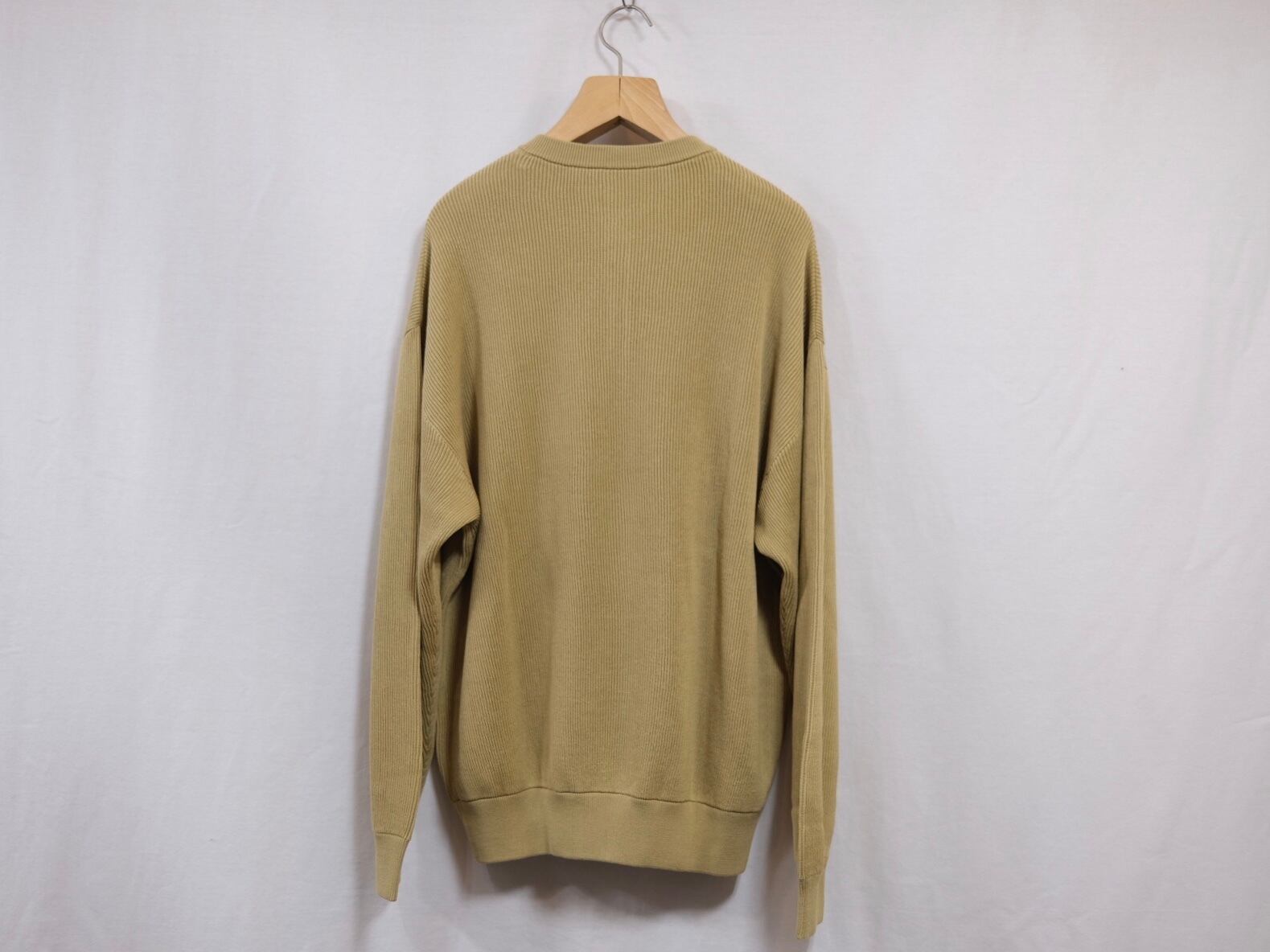 crepuscule”Aze Henry Neck L/S Yellow” | Lapel online store