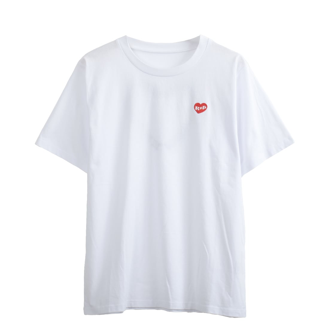 ハート柄ロゴ刺繍Tシャツ | ROUX DI PERFE INTERNAZIONALE ルゥ・ディ