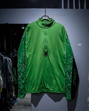 【add (C) vintage】“SPYDER” Color Switching Half Zip Pullover