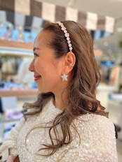 ビッグビジューカチューシャ