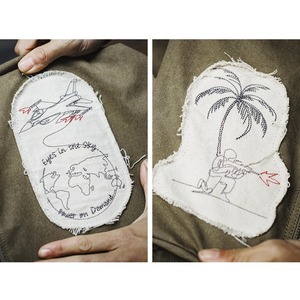 Vintage Patch Square Backpack / ヴィンテージ パッチ スクエア バックパック リュック