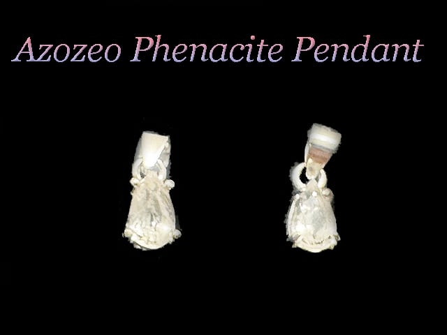 Azozeoフェナカイト ペンダント(OUTLET)
