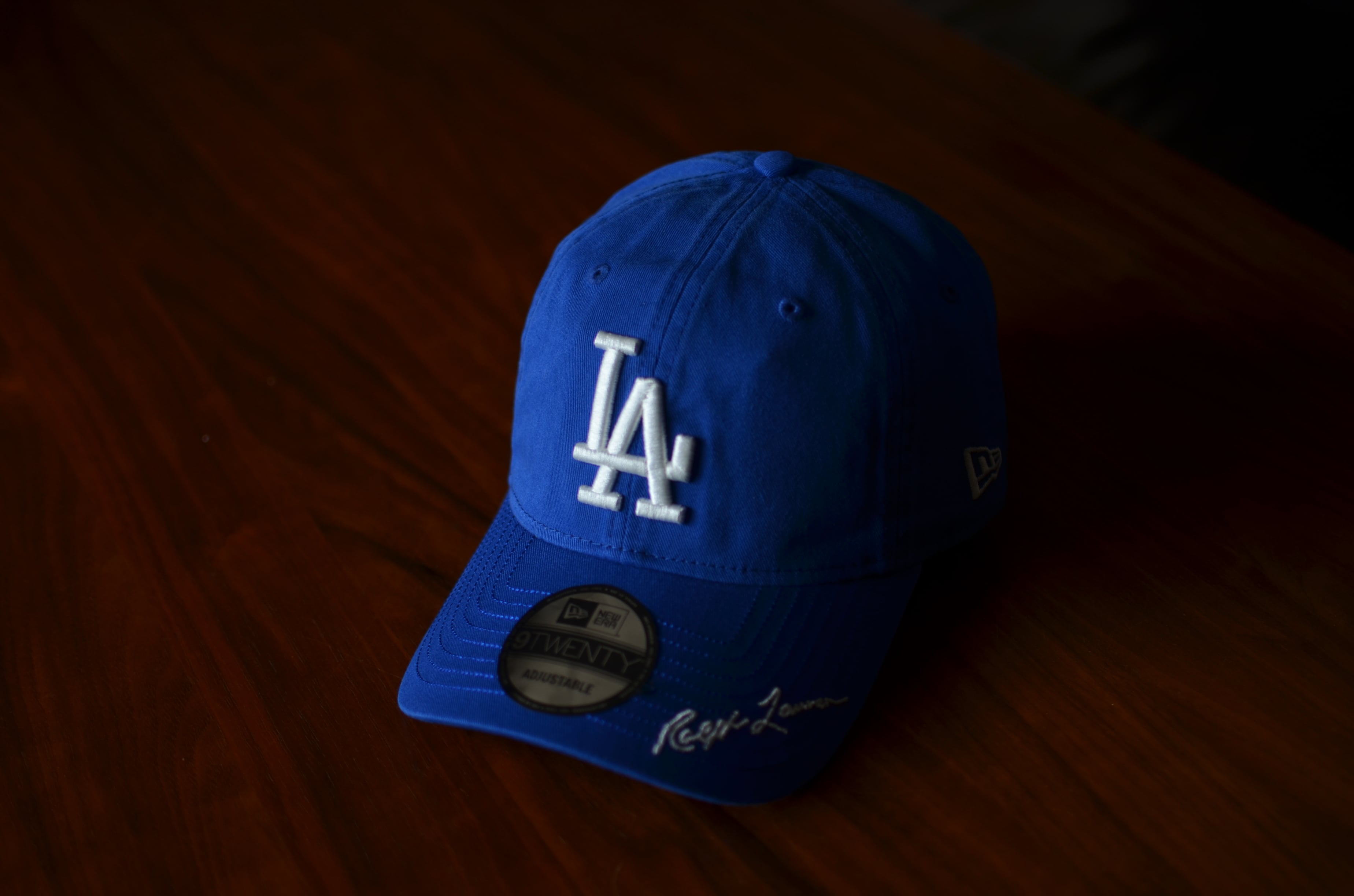海外限定 Ralph lauren CAP (blue) プレゼント付き
