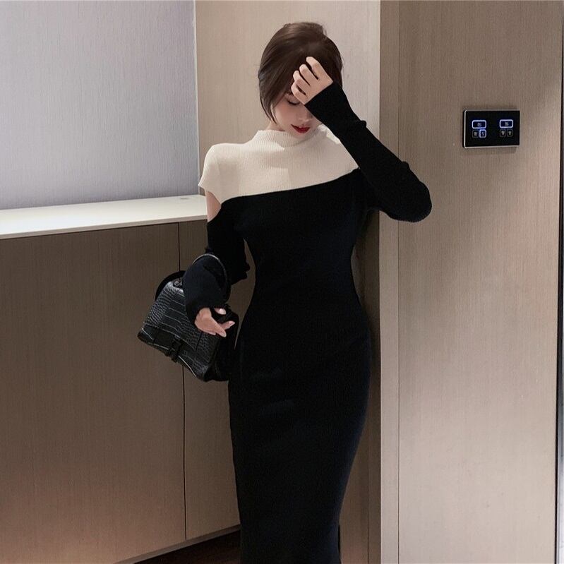 FETICO ストラップニットロングスカート FETICO STRAPS KNIT LONG