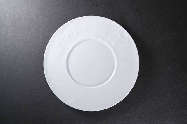 J.L Coquet チュルブランス フラットプレート　29㎝　内径15㎝