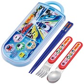 スケーター(Skater) トリオセット 箸 スプーン フォーク プラレール 23 子供用 抗菌 日本製 TACC2AG-A