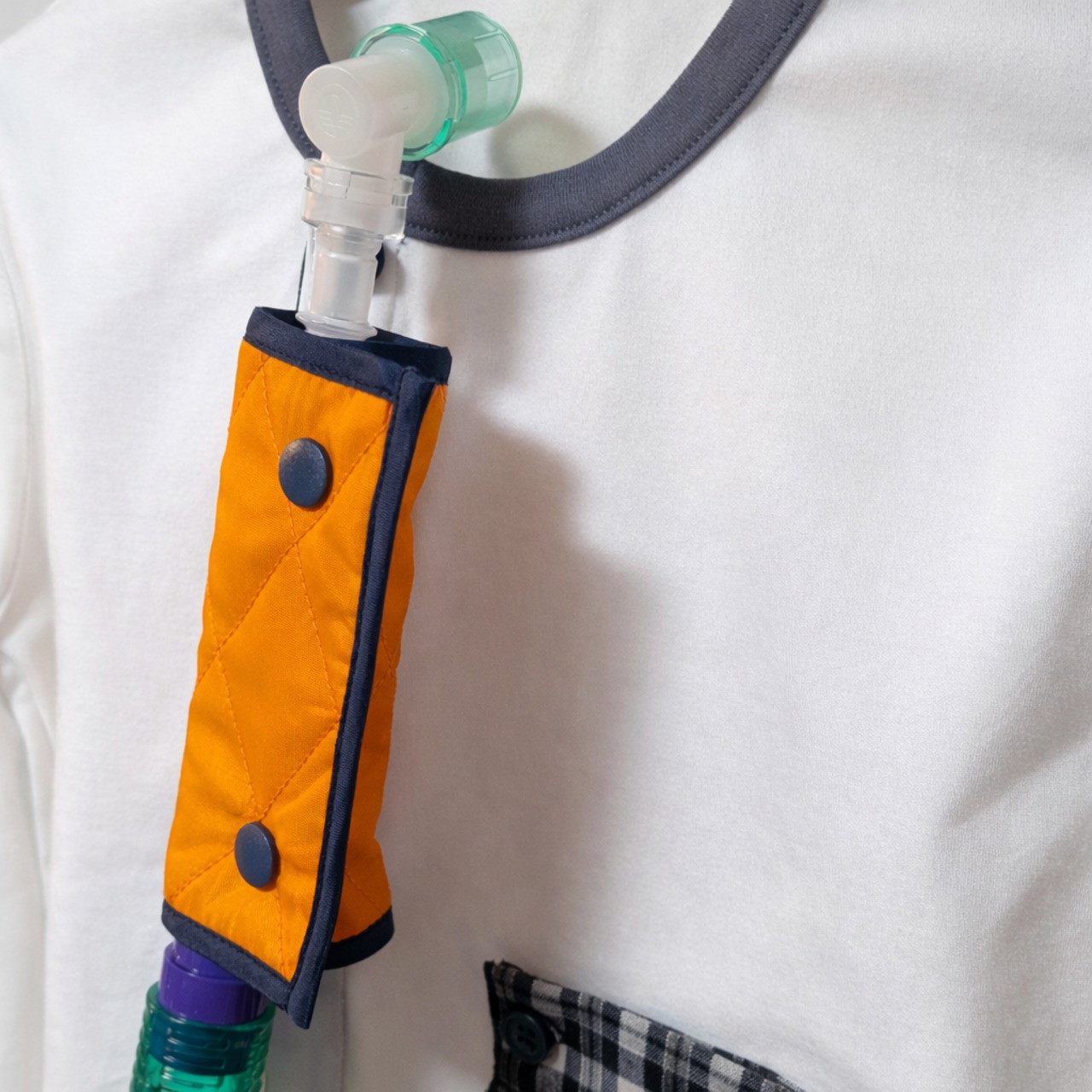 【外縫い・低刺激】縫い目が肌に当たらないTシャツ｜（暖かな光につつまれて～大切な、毎日～）