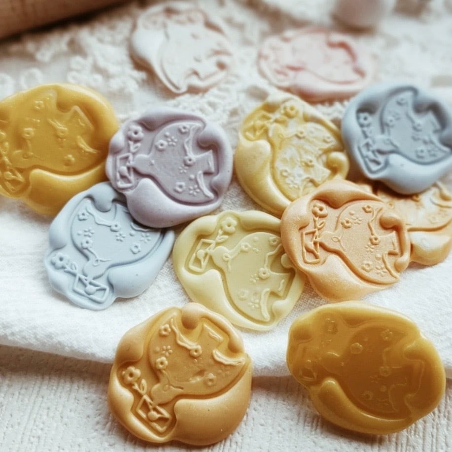 花に託す|Entrusted to Flowers・シーリングスタンプ