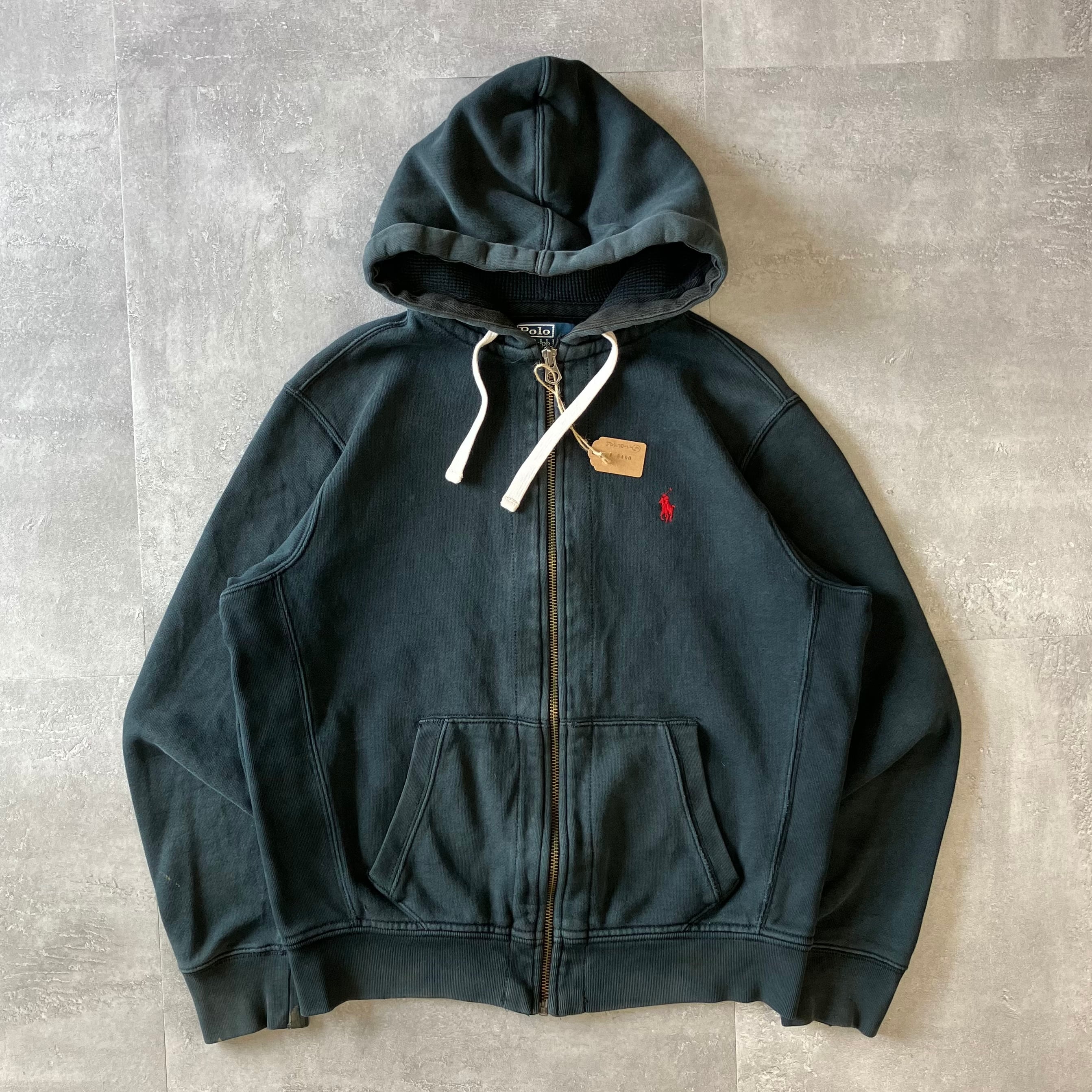 ポロラルフローレン フルジップパーカー ブラック No.1671