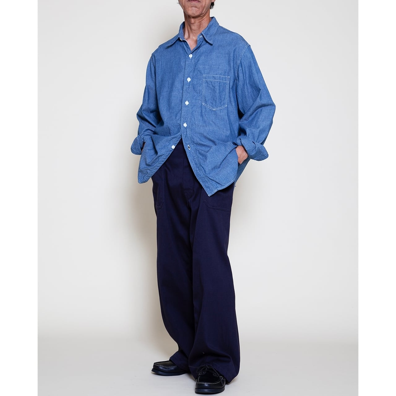 FATIGUE SLACKS(THE CORONA UTILITY) / UTILITY NAVY SLACKS Corona