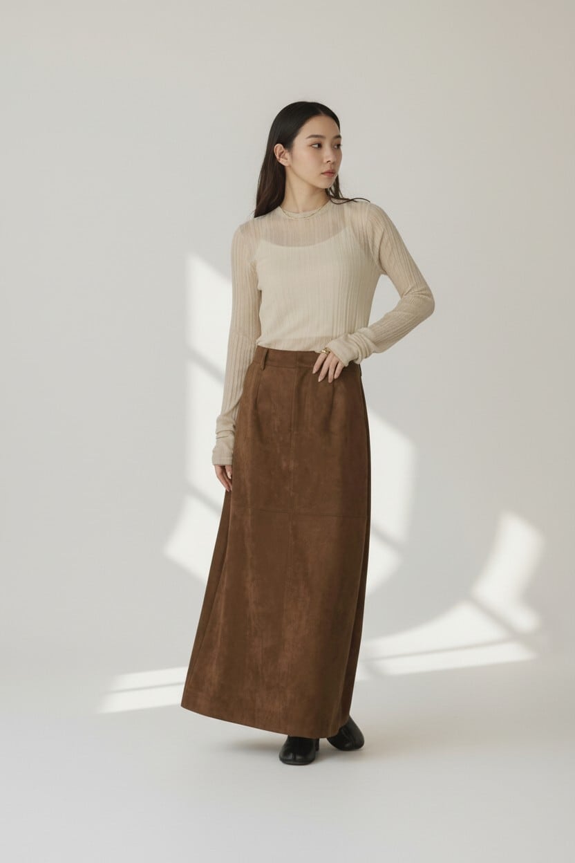 リブシアーニット