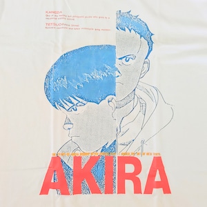 【 AKIRA ( アキラ )  】『KANEDA / TETSUO』Tシャツ / 映画Tシャツ / 大友克洋 〚アメリカン雑貨 アメトイ〛